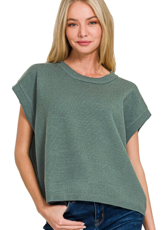 Warming Energy Oversized Sweater Vest- 4 Colors!