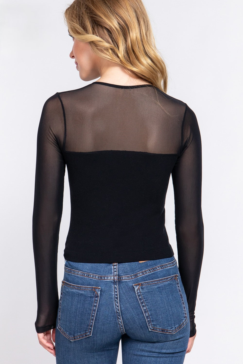 DOORBUSTER: Kimber Seamless Mesh Top