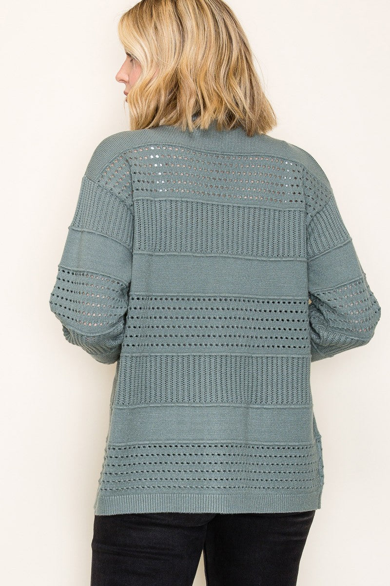 Livvy Ribbed Open Front Cardigan- 2 Colors!