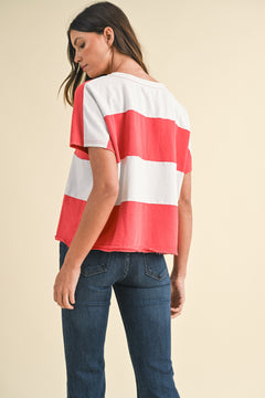 American Flag Knit Top - North Threads