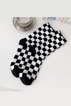 Checkered Socks.