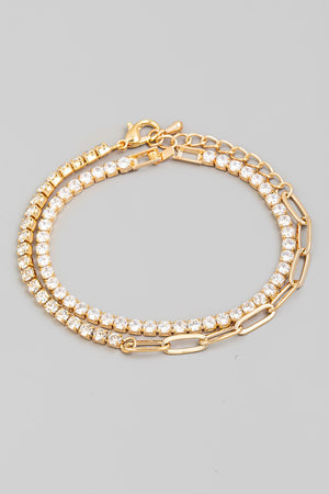 Saloma Chain Link Bracelet.