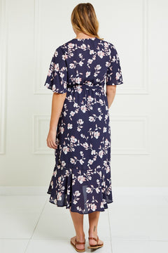 Garden Grove Floral Ruffle Dress