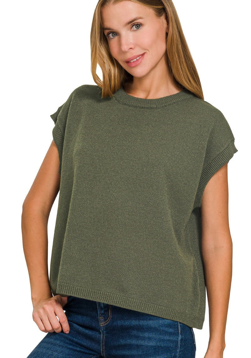 Warming Energy Oversized Sweater Vest- 4 Colors!