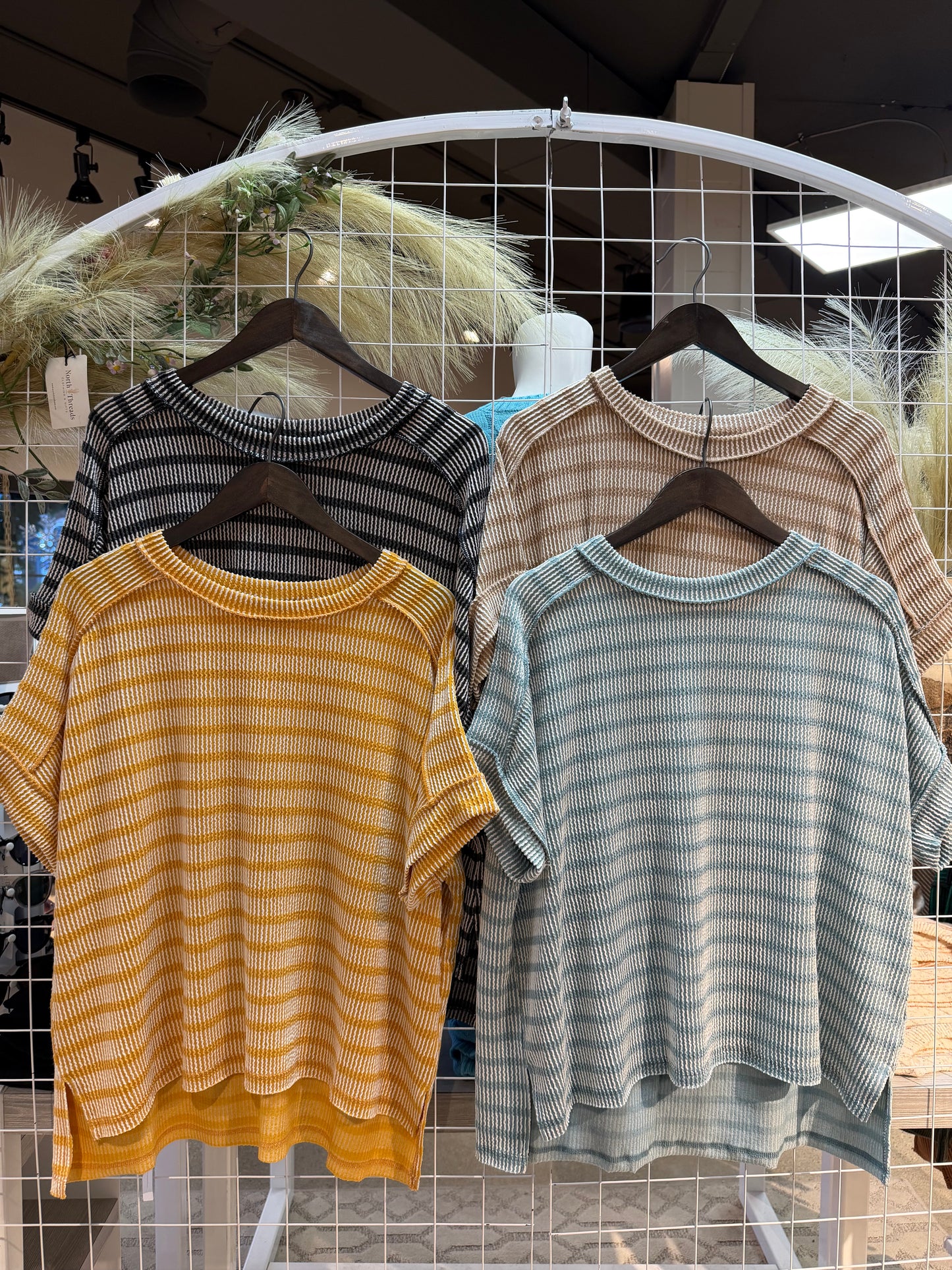 Bestselling Ribbed Top- 4 Colors!