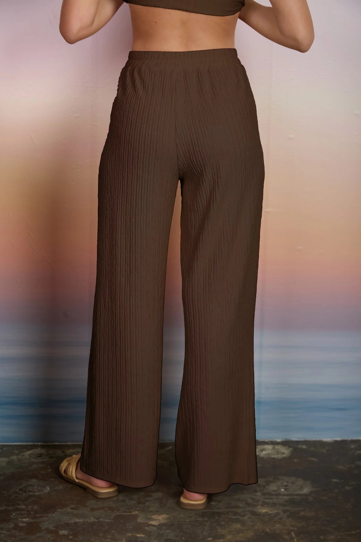 Textured Knit Lounge Pants