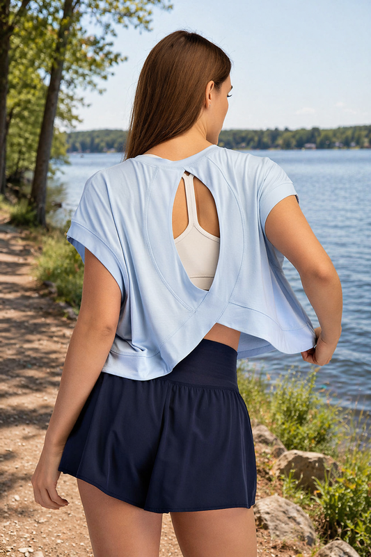 Open Back Modal Tee