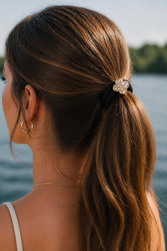 Four Leaf Clover Stretch Bracelet