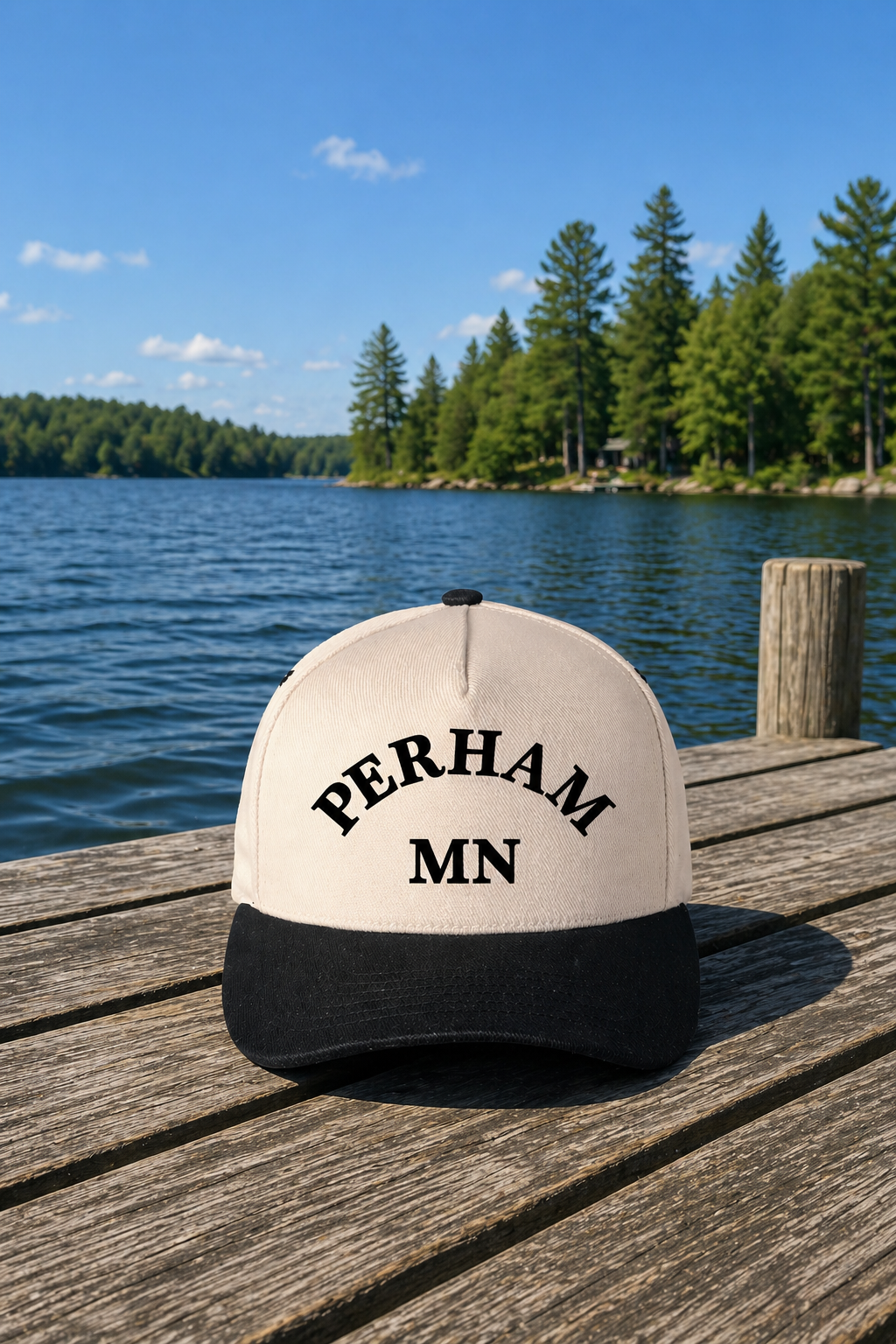 Perham MN Anniversary Trucker Hat