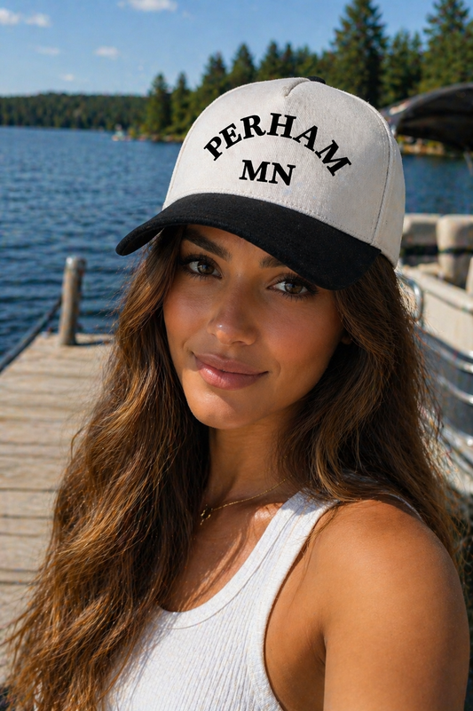 Perham MN Anniversary Trucker Hat