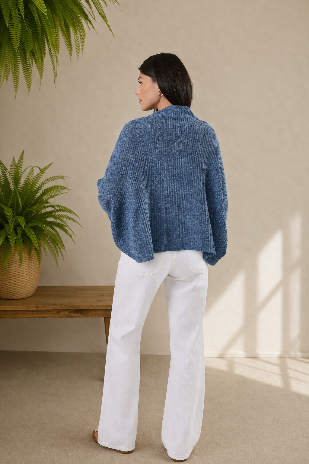 Dolman Sleeve Open Cardigan