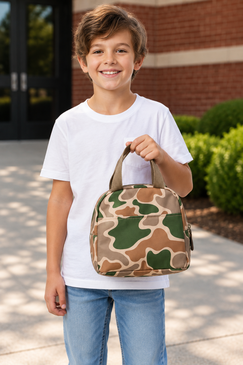 Kids Shadow Ops Camouflage Lunch Box