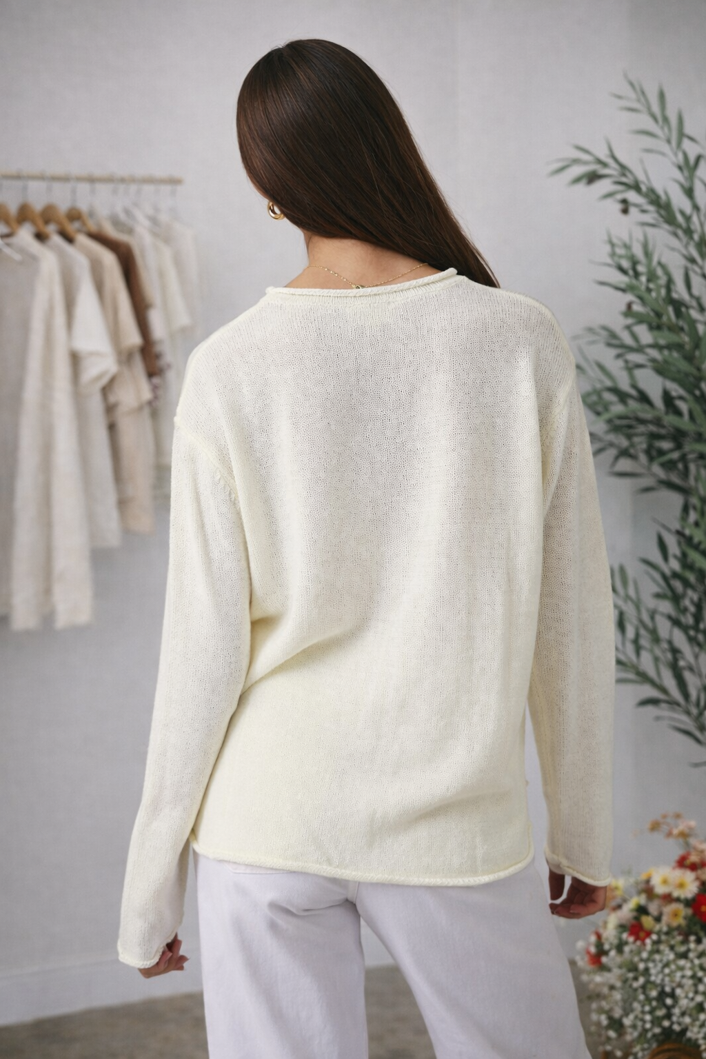 Sea Graphic Knit Sweater
