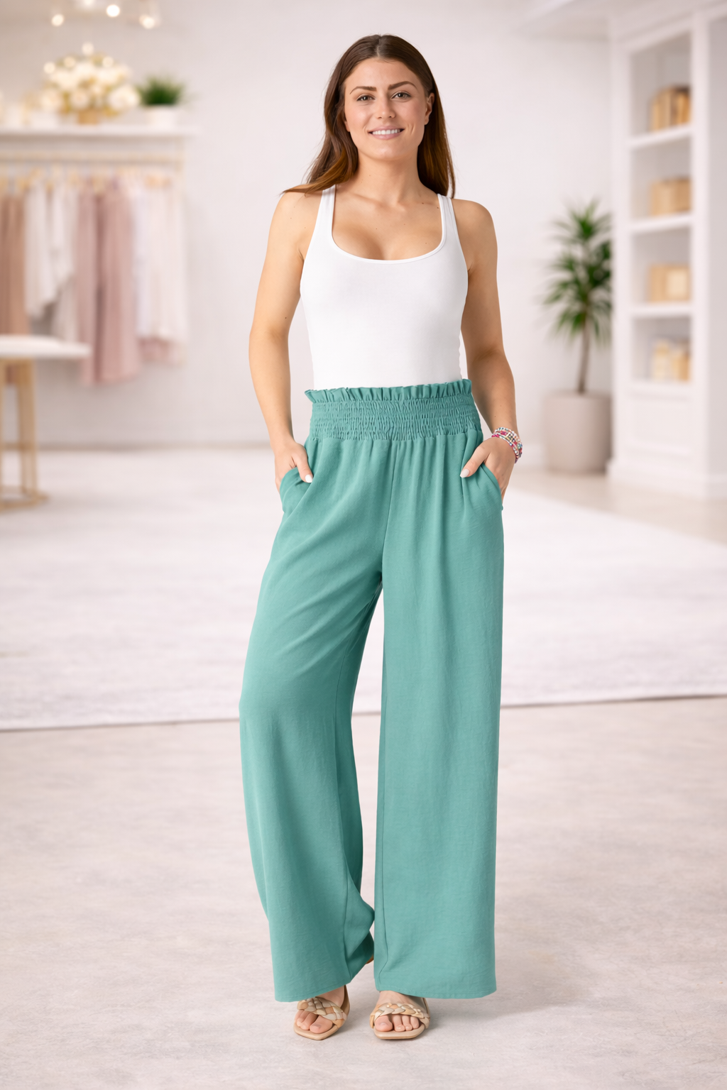 Flowy Wide Leg Pants