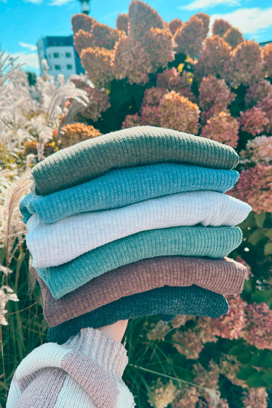 Marnie Ribbed Hoodie Pullover