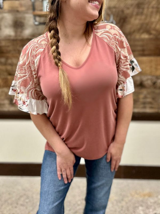 Charming Sleeve Top
