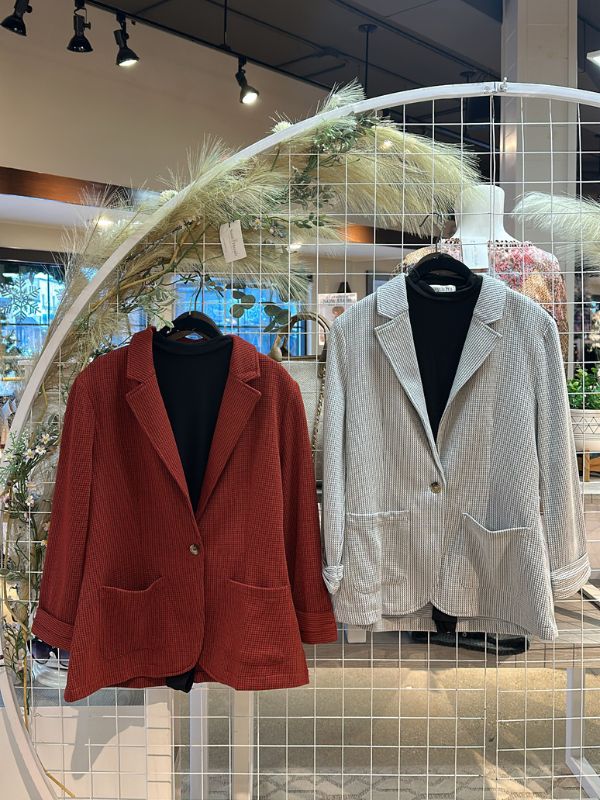 Stella Textured Blazer- 6 Colors!
