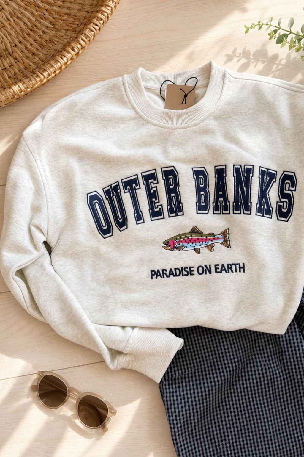Outer Banks Embroidered Sweatshirt