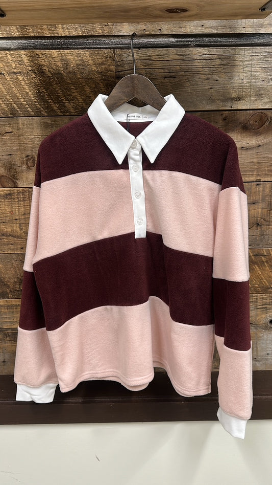 Imagine That Rugby Fleece Polo