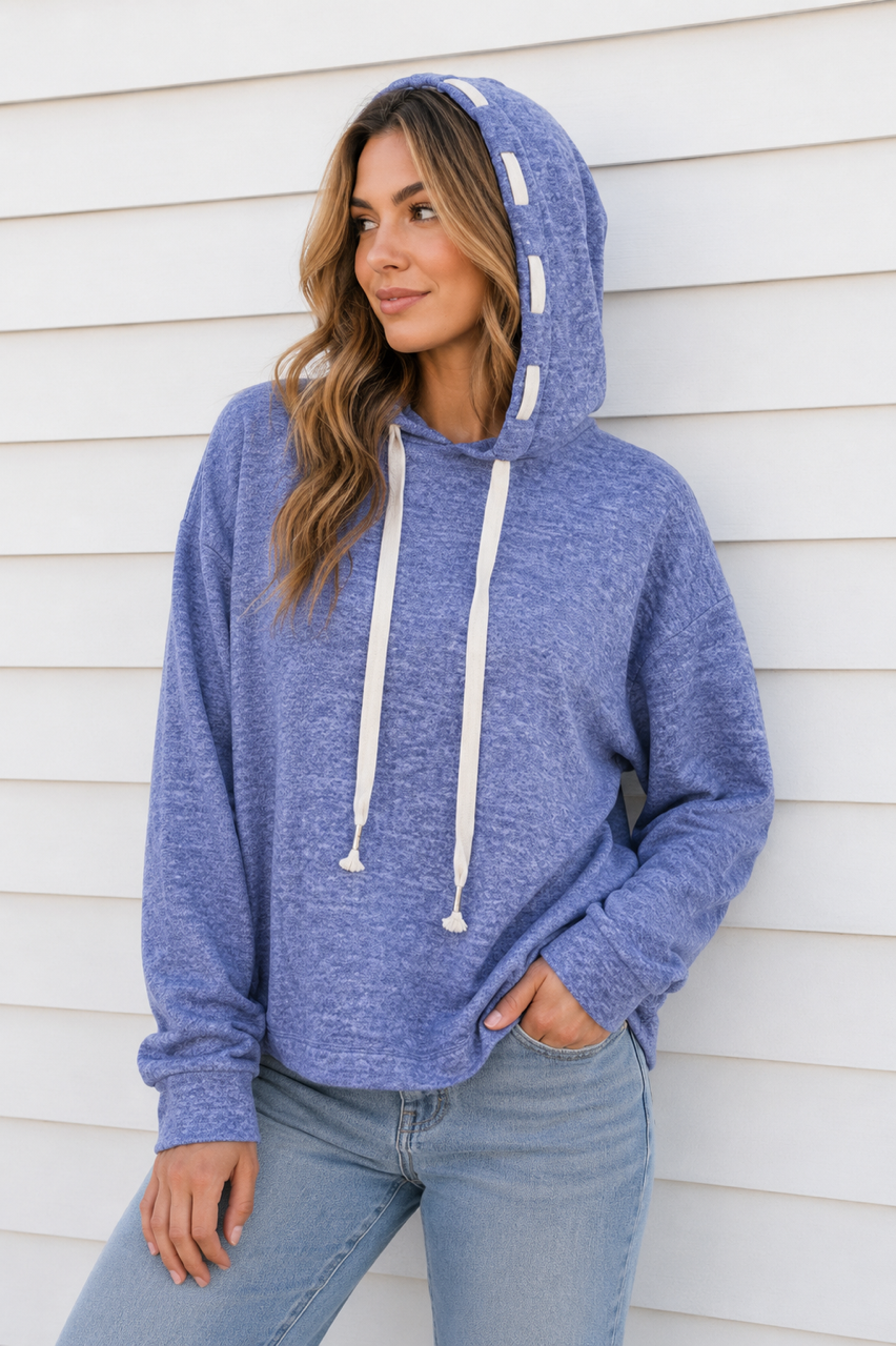 Soft Brushed Hacci Hoodie