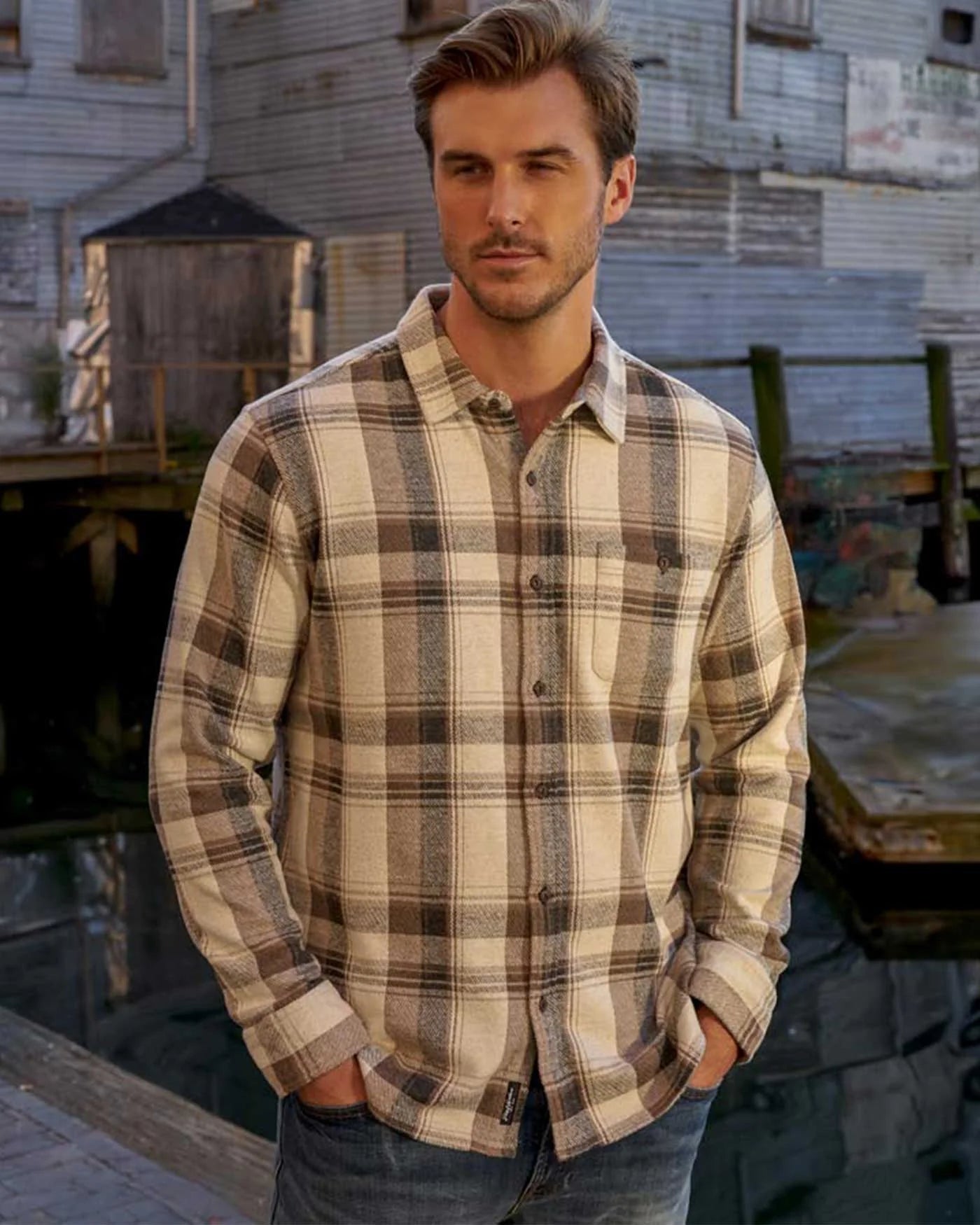 Clearbrook Hero Knit Flannel