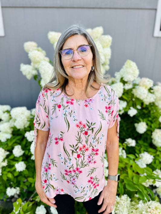 Aradia Floral Print Top.