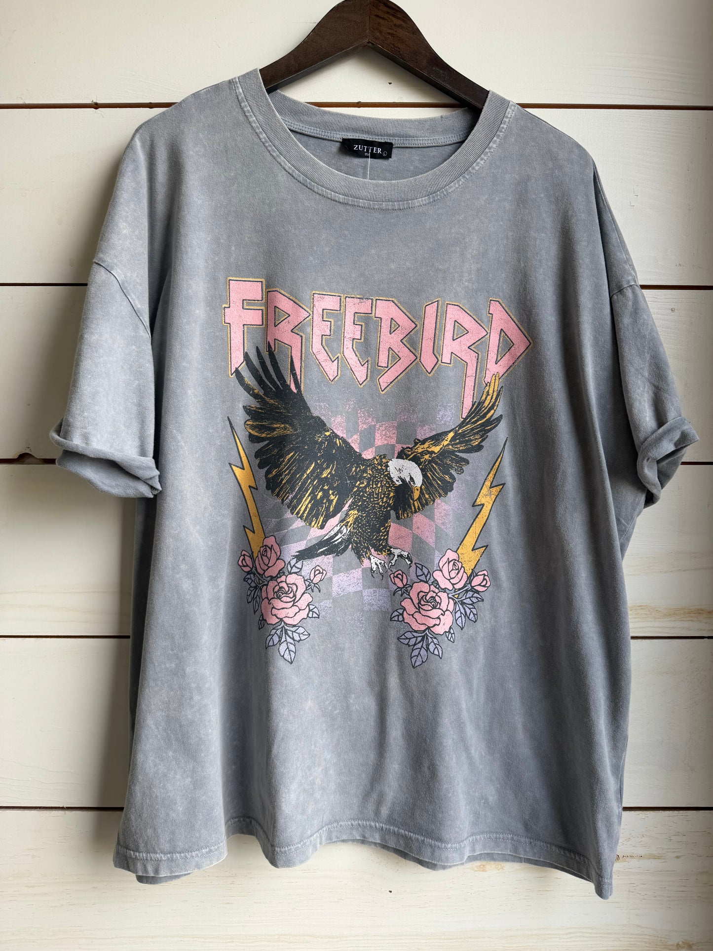 Free Bird Eagle Graphic Tee