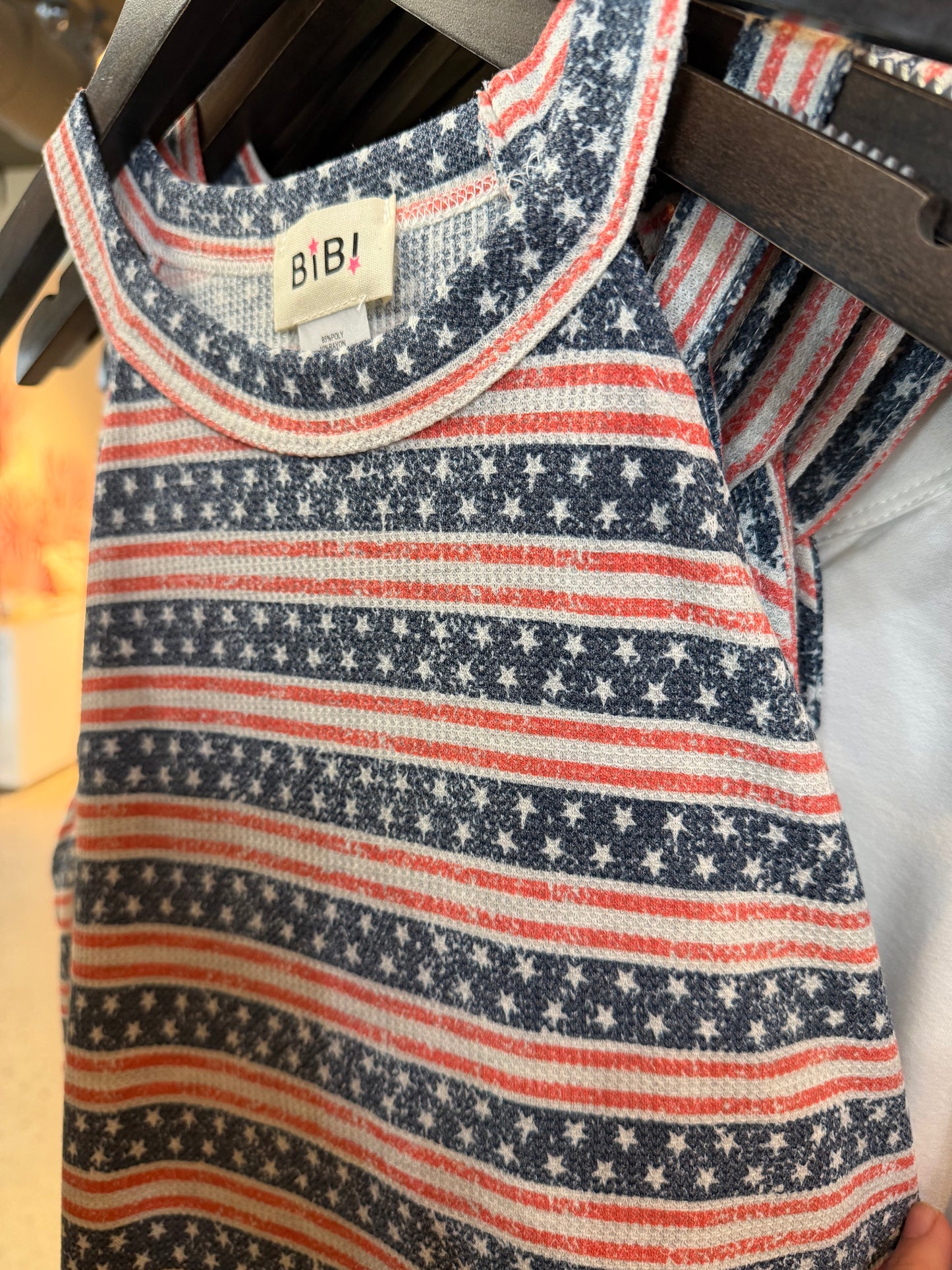 American Flag Halter Top