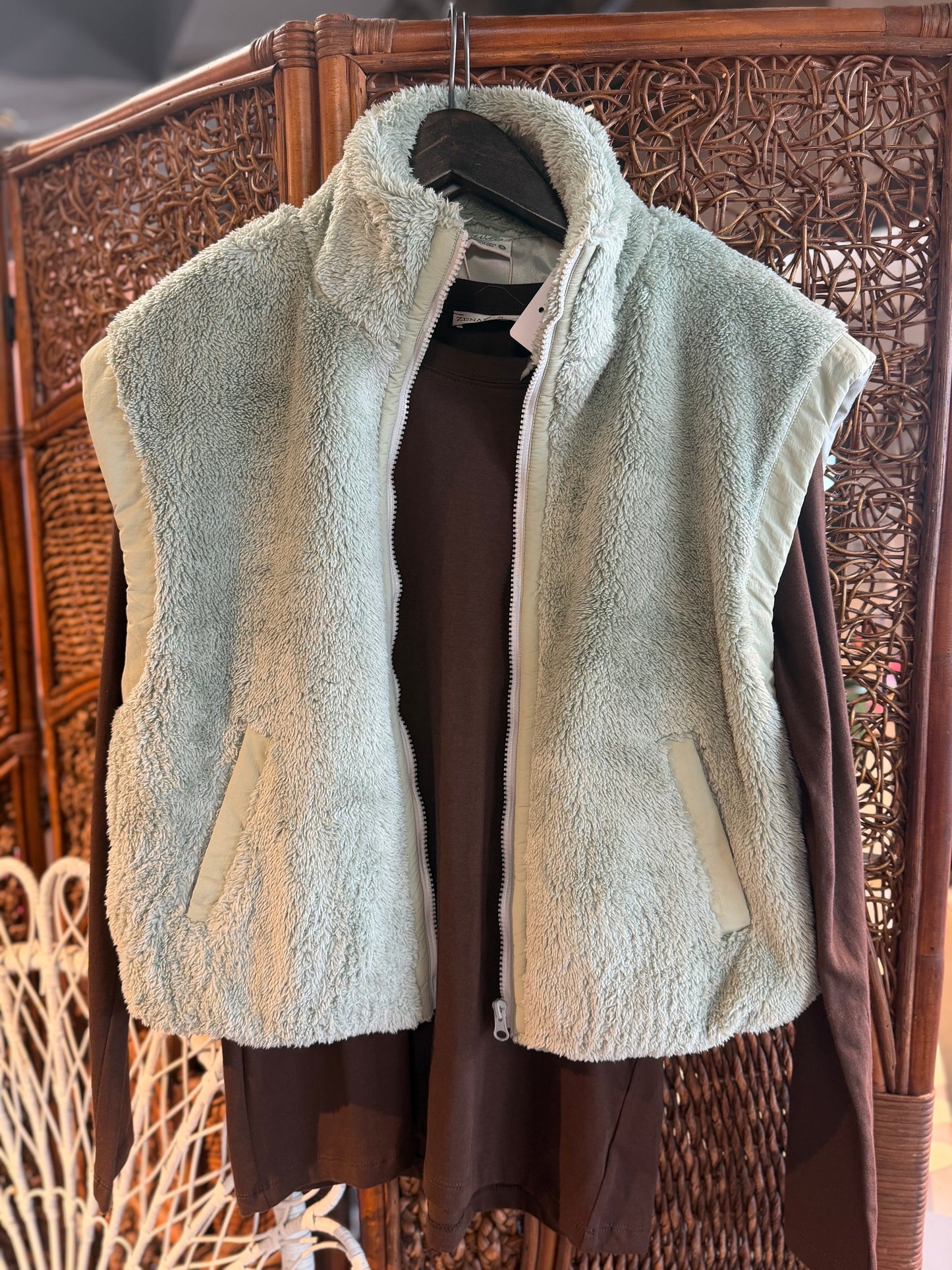 Sherpa Quilted Puffer Jacket