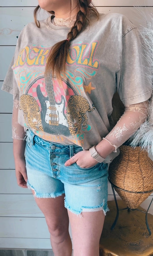Rock 'n' Roll World Tour Vintage Graphic Tee
