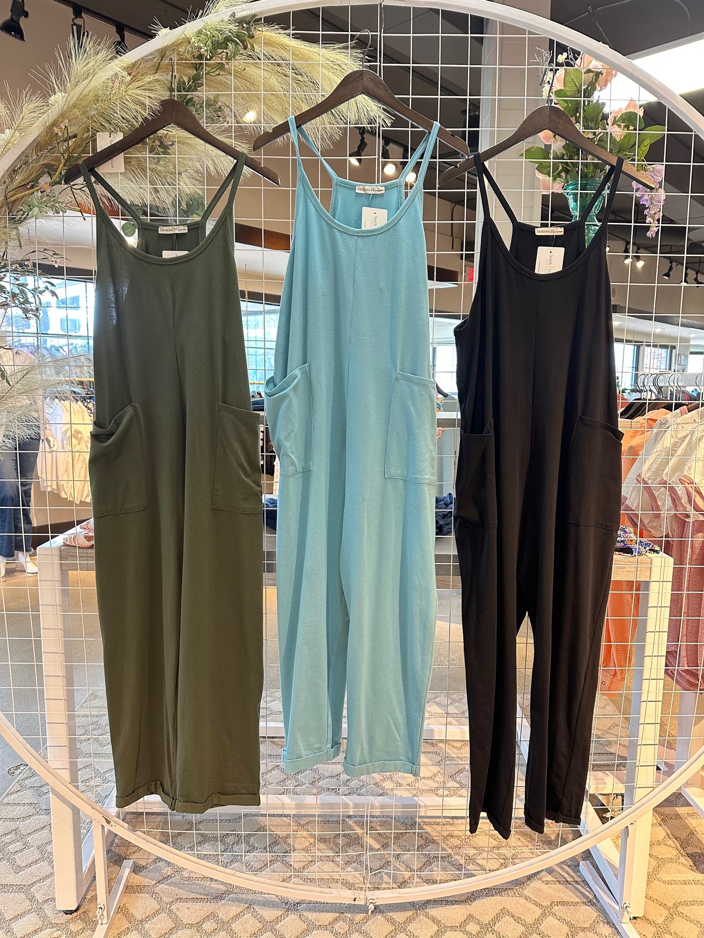 Essential Love Spaghetti Strap Jumpsuit