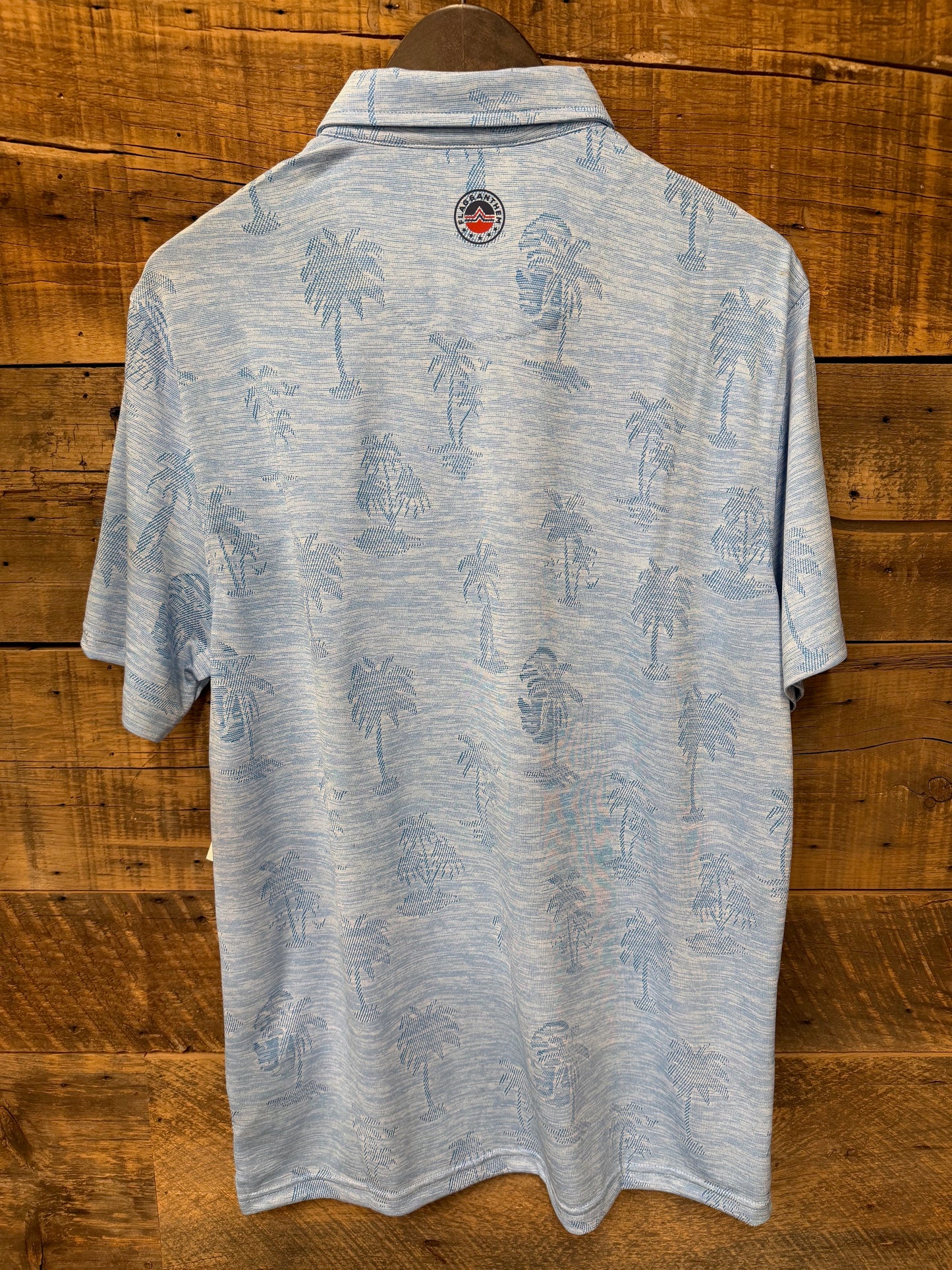 Southlake Palm Jacquard Performance Polo