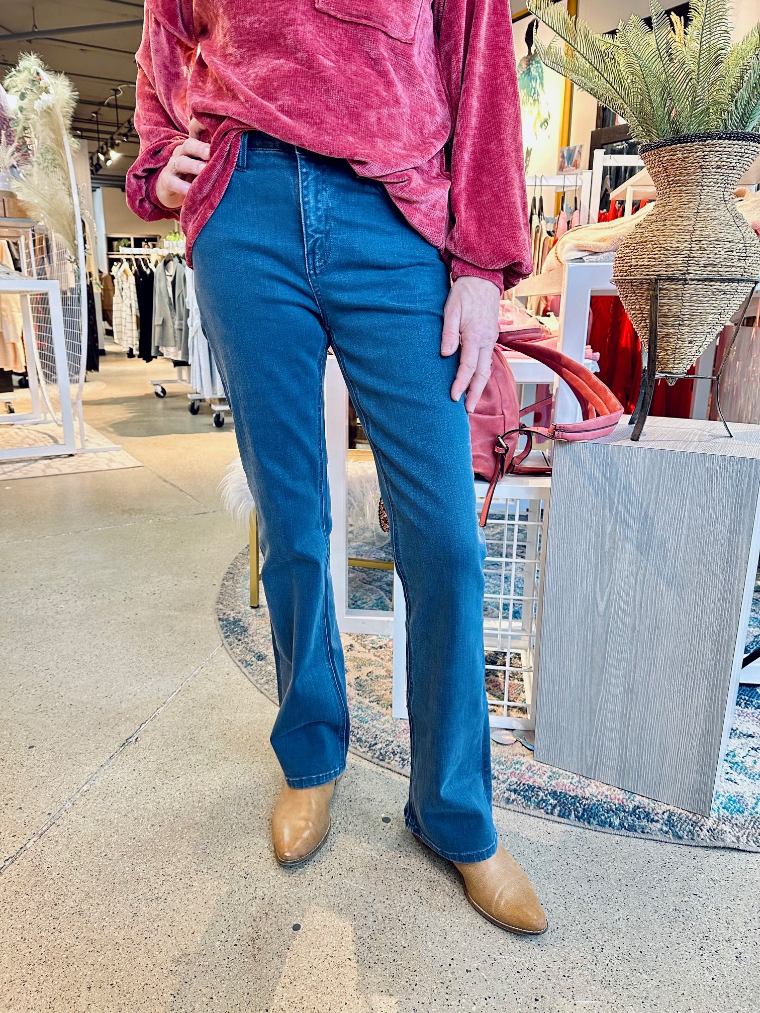 Flying Monkey High Rise Bootcut - North Threads