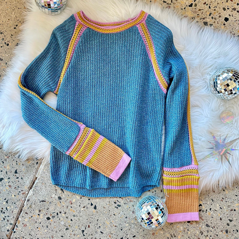 Trim-Tastic Sweater Top - North Threads