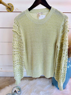 Cozy Ruffle Bliss Sweater - North Threads