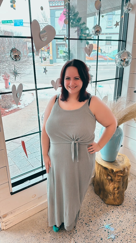 Morwen Self Tie Maxi Dress - North Threads
