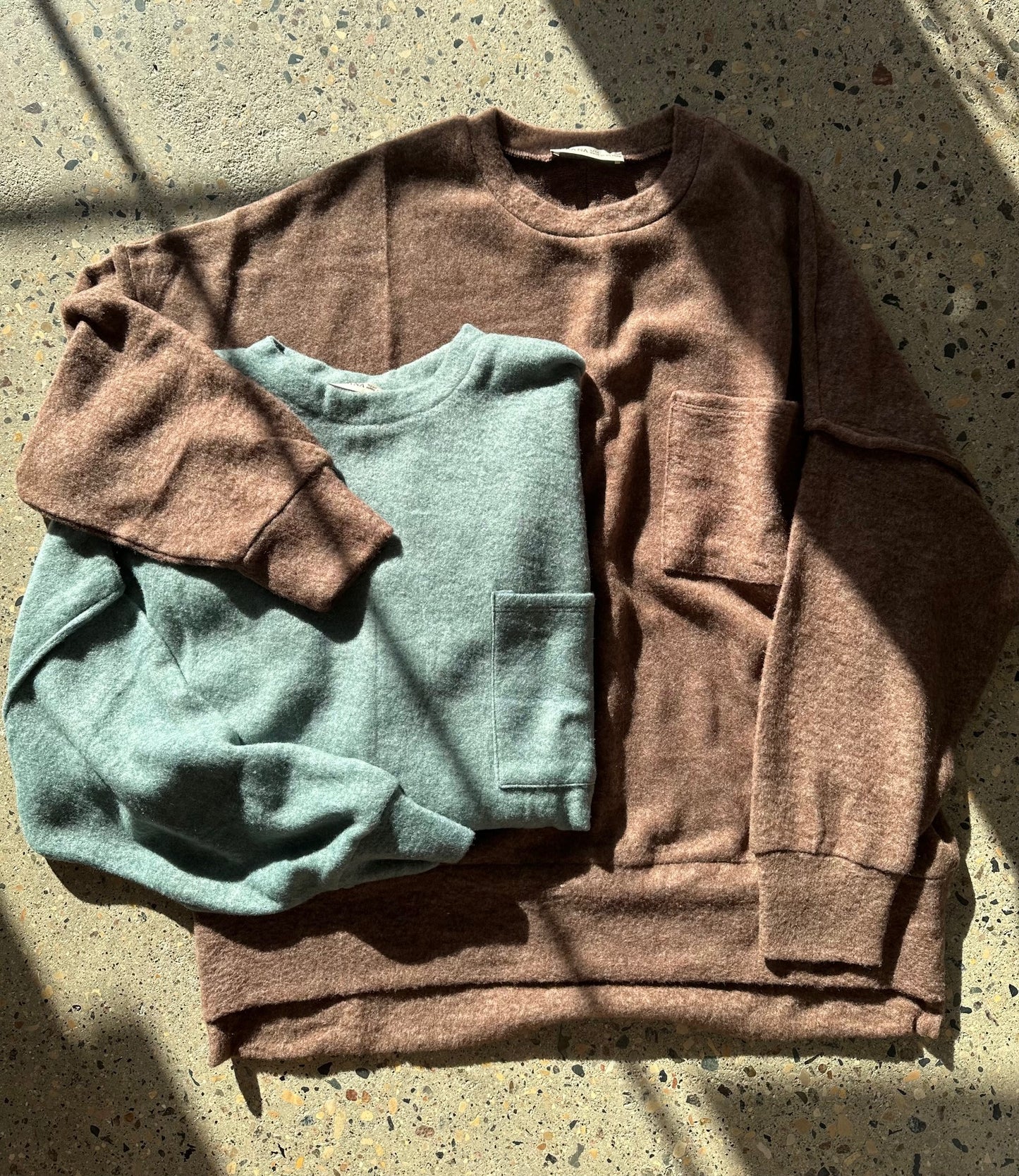 Jump In Oversized Drop Shoulder Sweater- 4 Colors!