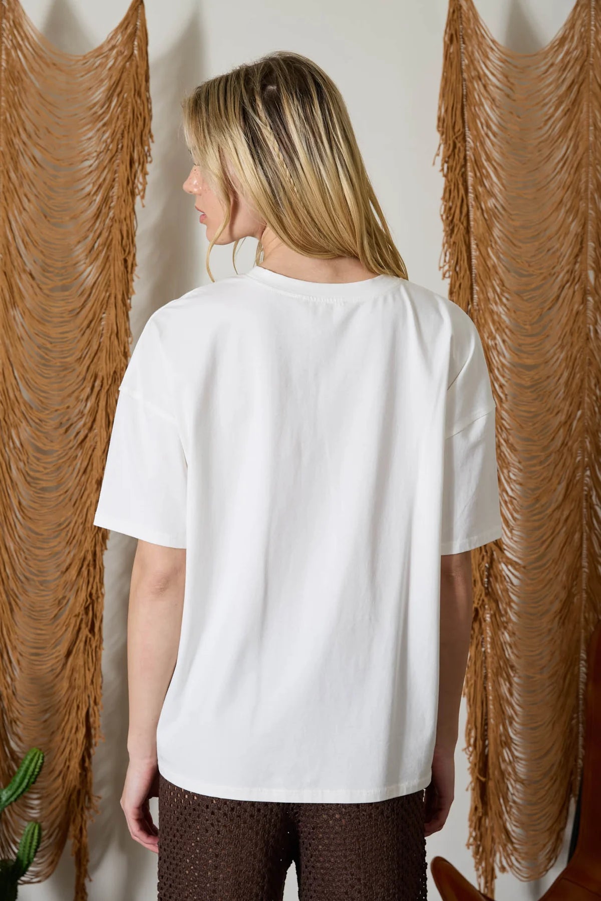 Oversized Cowboy Graphic Tee