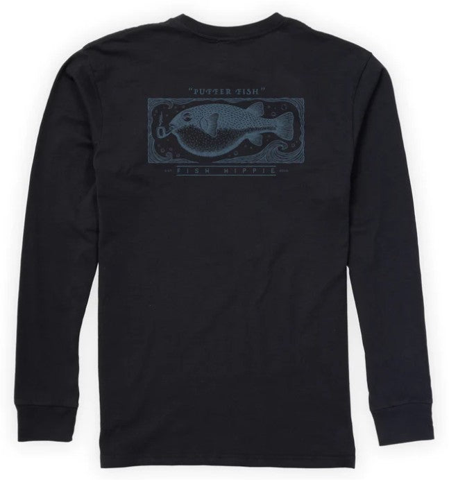 Fish Hippie Puffer Fish LS Tee