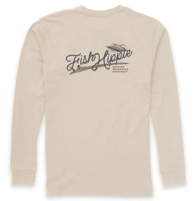 Fish Hippie On Board LS Tee