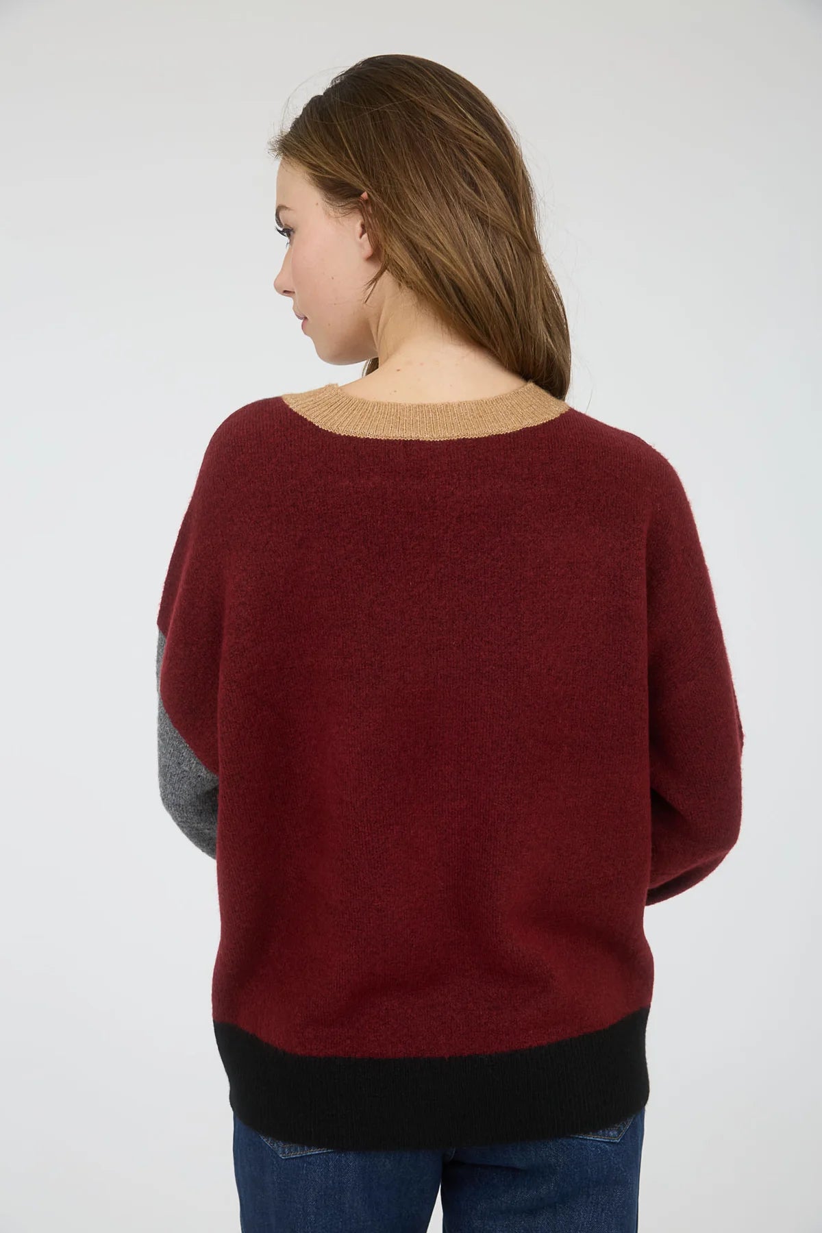 Colorblock Knit Sweater-2 Colors!