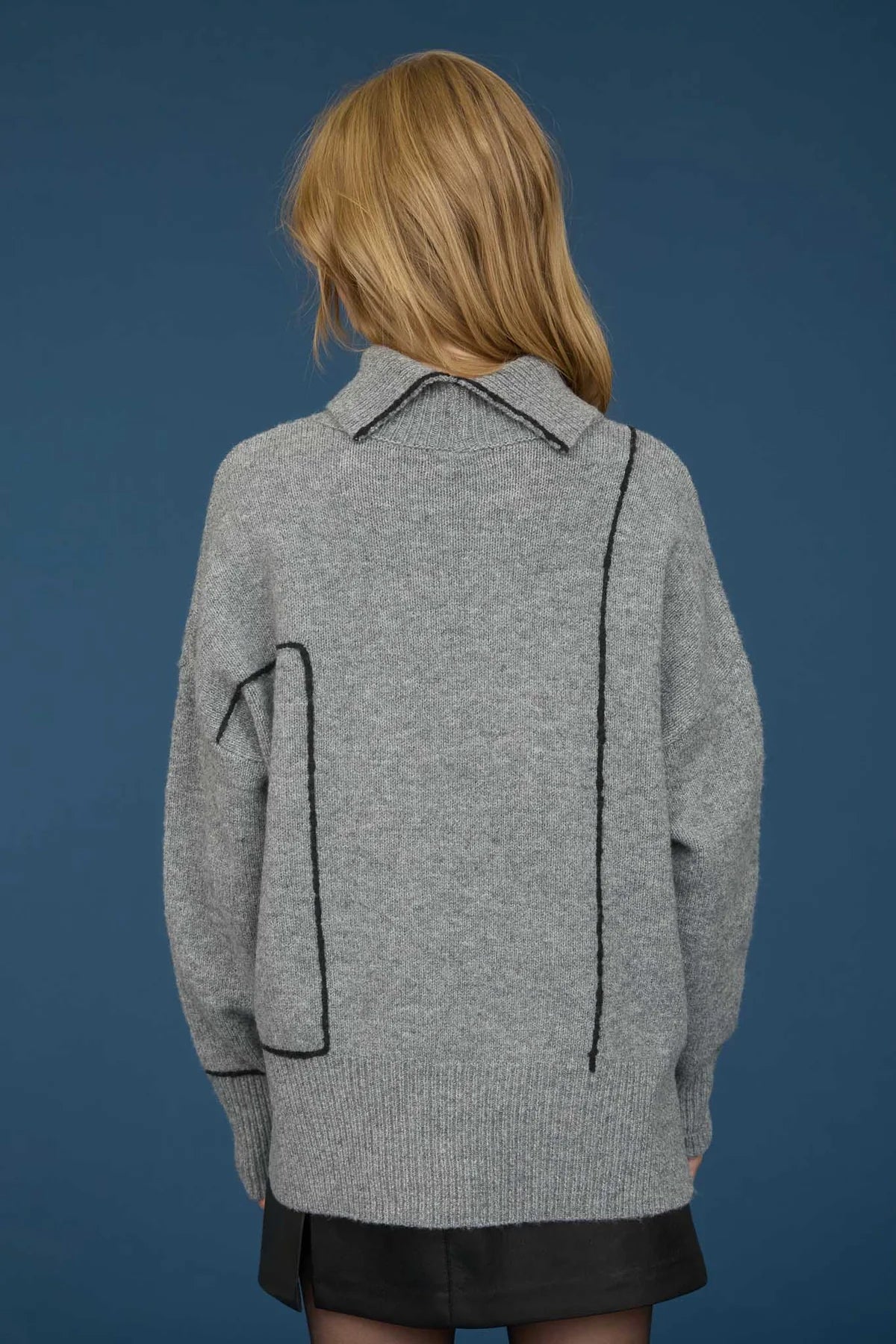 Recycled Turtleneck Pullover