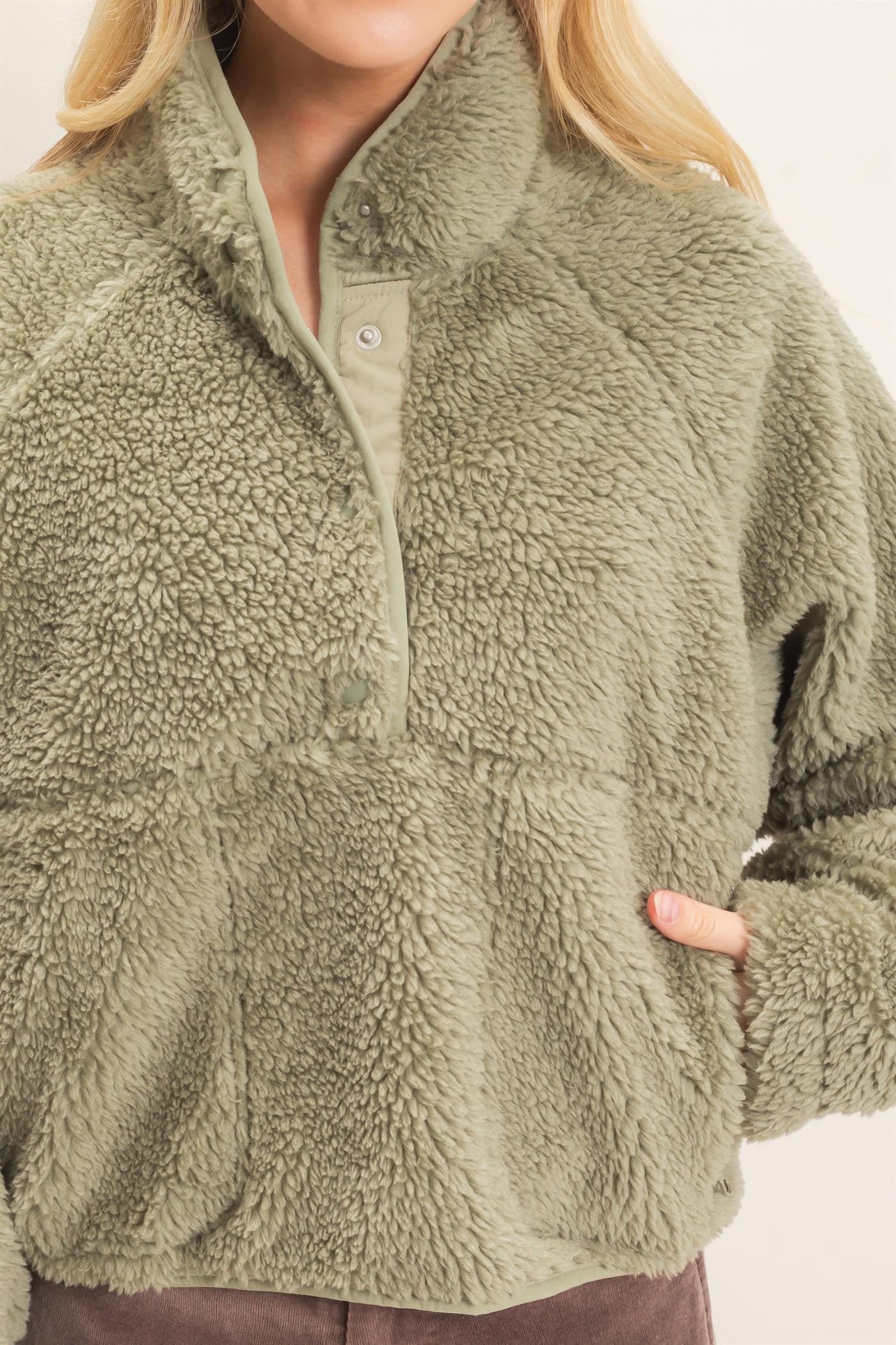 Aritzia- Inspired Quarter Zip