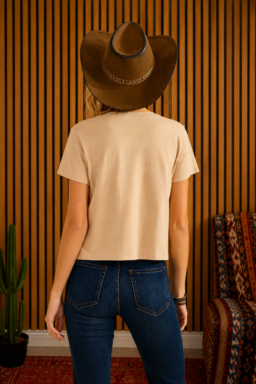 Cowgirl Horse Graphic Top