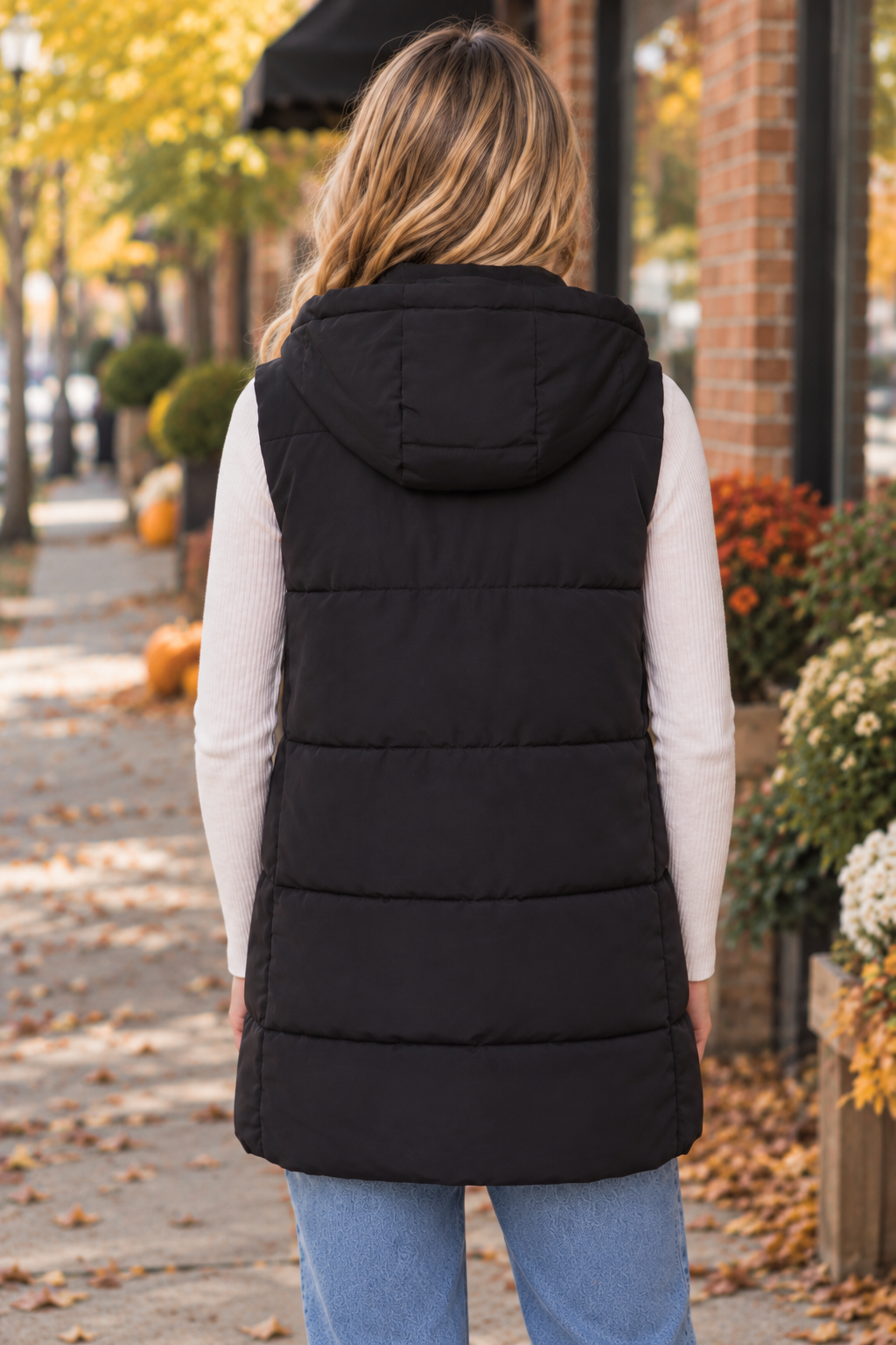 Hooded Puffer Vest DOORBUSTER