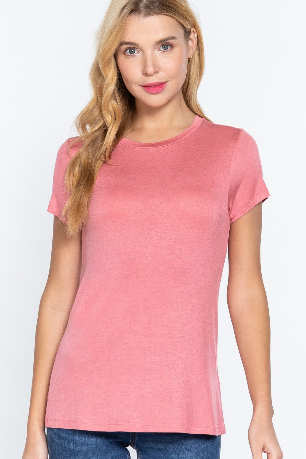 Average Girly Basic Jersey Top- 7 Colors! - North Threads