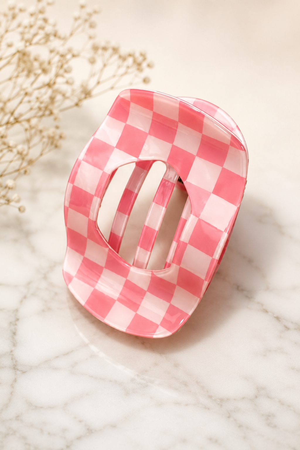Large Lay Flat Hair Claw Clip
