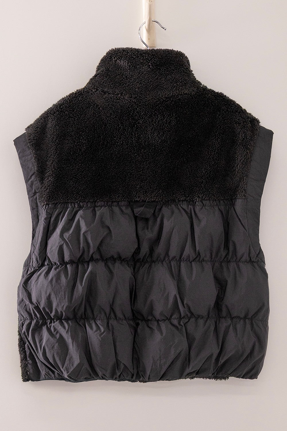 Sherpa Quilted Puffer Jacket