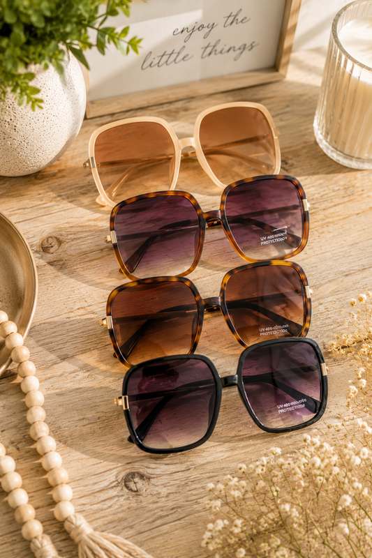 Oversized Square Sunglasses