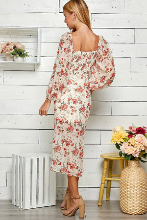 Beautiful Thoughts Floral Dress.